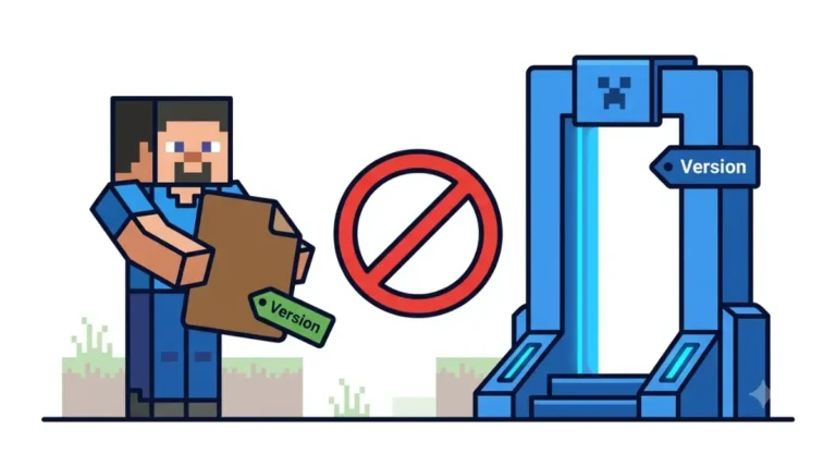 Mod Incompatible: a Minecraft 26.2 mod file blocked from loading into Minecraft 26.3.